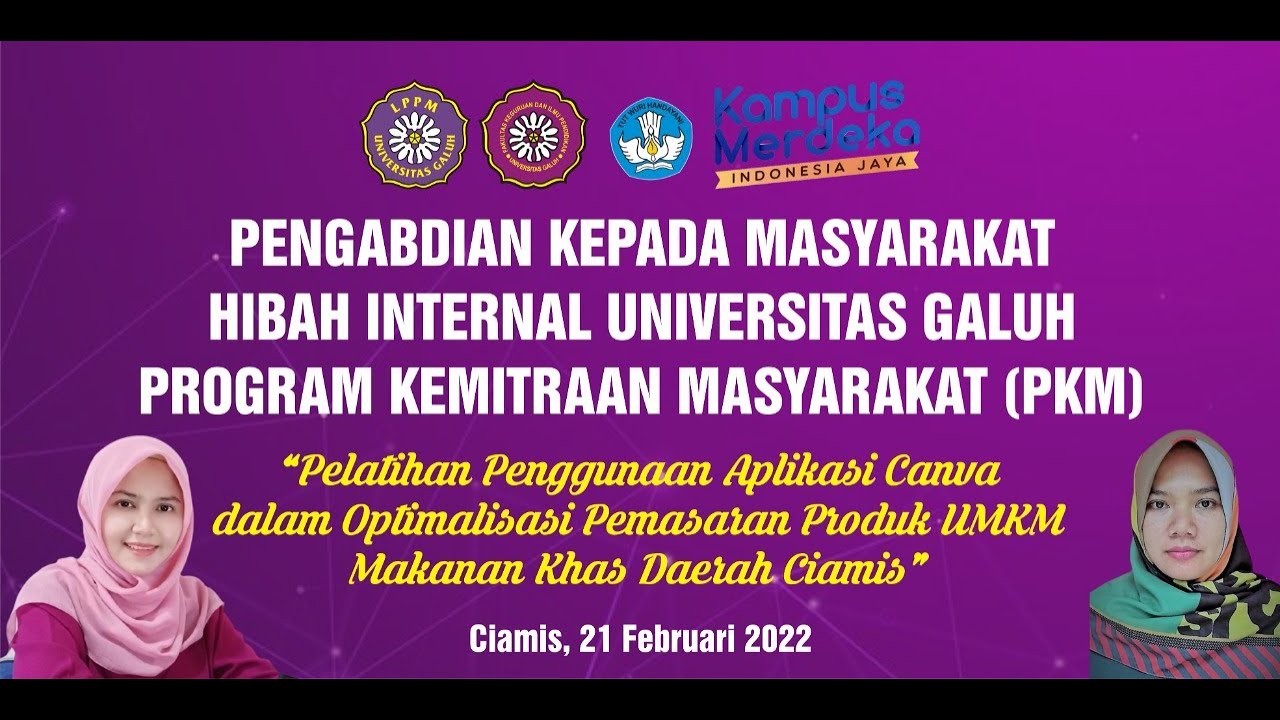 Pengabdian: Pelatihan Canva dalam Optimalisasi Pemasaran Produk UMKM