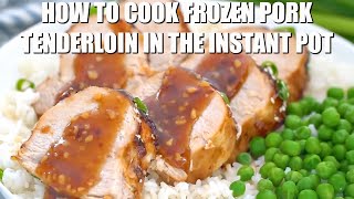 How to Cook Frozen Pork in the Instant Pot - Sweet and Savory Meals