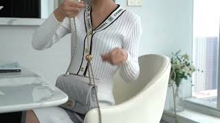 Famous MODEL SHOW: CHANEL PEARL CRUSH MINI FLAP BAG AS1786-B02916-N6514 Net Worth