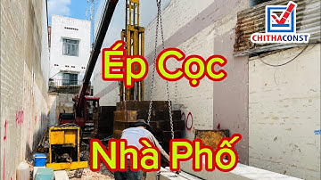 Đầy đủ quá trình ép cọc bê tông cốt thép tại Quận Tân Bình - CHITHACONST