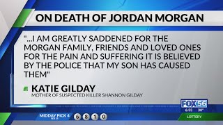 Mother of alleged Jordan Morgan shooter makes statement
