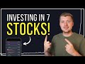 Investing In 7 Stocks On Trading 212! Growth Stock Investing!