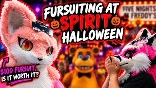 Fursuiting At Spirit Halloween