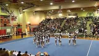 WWHS Varsity Cheer Competition 2014-2015