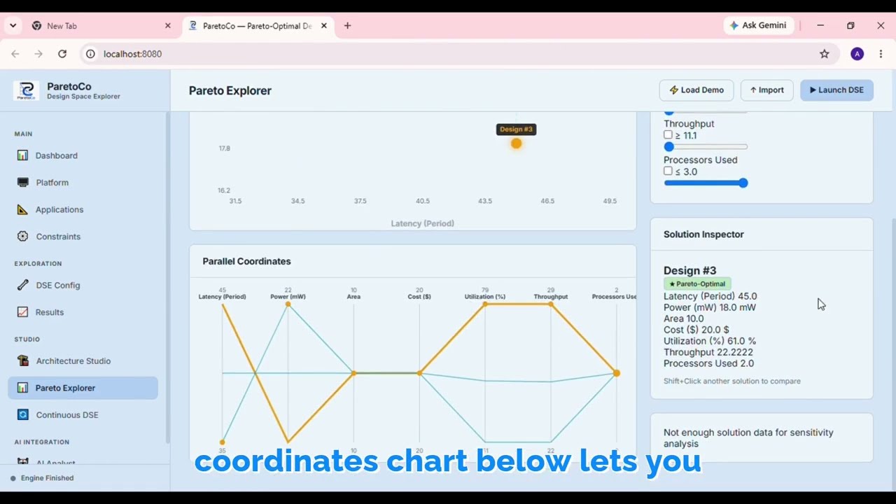 ParetoCo | Demo | 3mins | AI design-space exploration platform