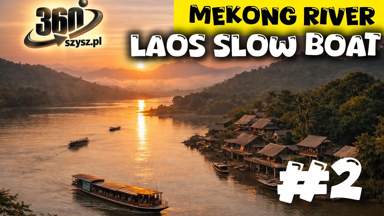 We Spent 8 Hours Drifting on the Mekong… What Happened Next in Luang Prabang Shocked Us 360°