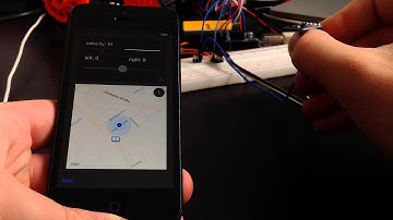 Basic test of HMC5883L magnetometer