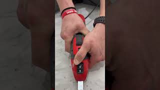 Cool tool. How to remove grout. #diy #youtubeshorts #construction