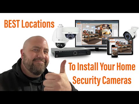 Video: Waar plaats ik mijn CCTV-camera in mijn huis?
