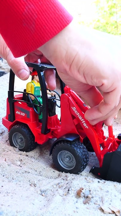 🚛Мини-погрузчик Шафер! #машинки #Игрушки #шортс #shorts #шортсдети # ...