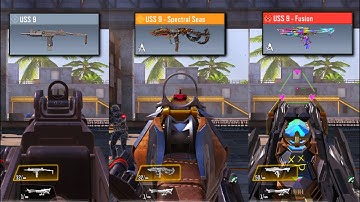 USS 9 Mythic vs Legendary vs Base version in CODM