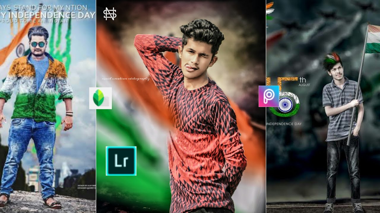 new independence day manipulation photo editing tutorial 2018 BY SUNIL EDITZ