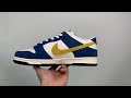 Nike Dunk Low Kasina Industrial Blue Detail Look and ...