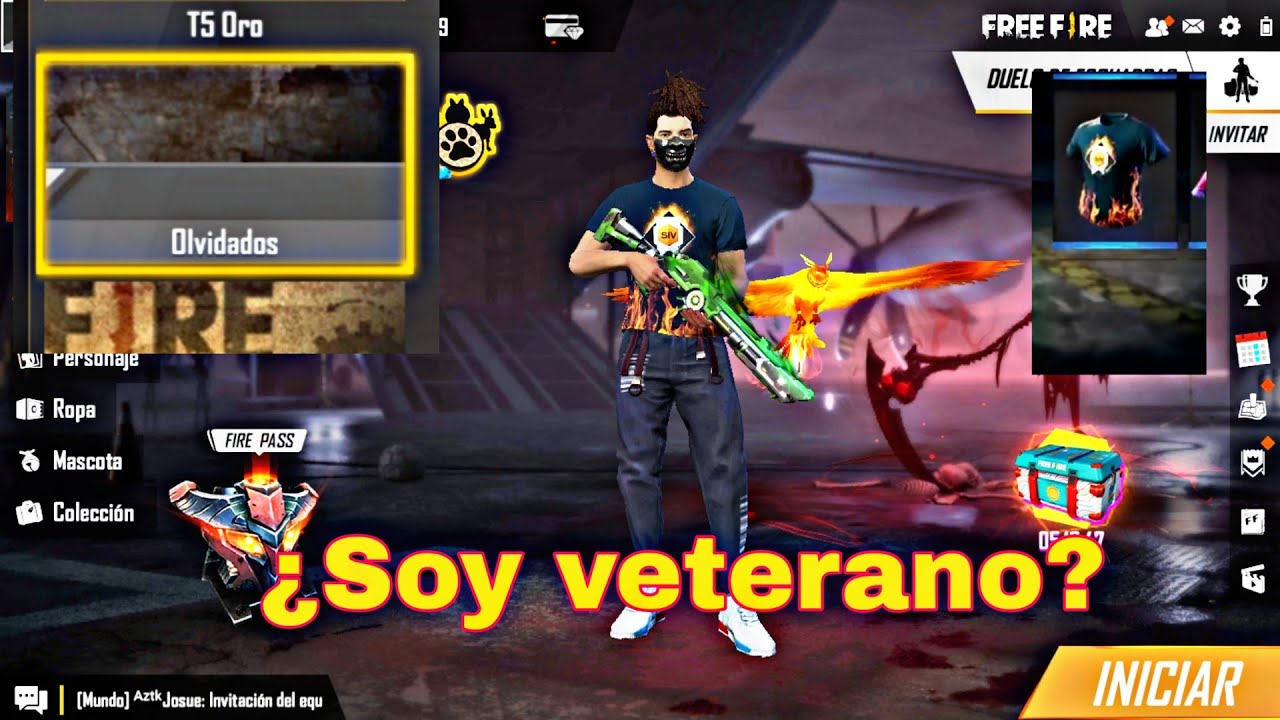 ¿QUE TAN VETERANO SOY// FREE FIRE - YouTube