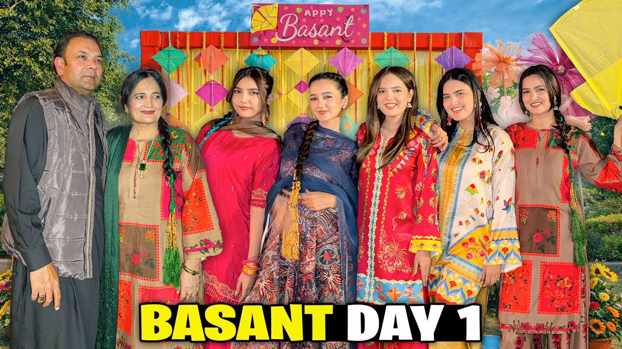 Basanat Day 1🥰🪁|Sleepover With Cousins After 18 Years😅♥️|Pheli Baari Guddi Urayi🤩😁|Sistrology