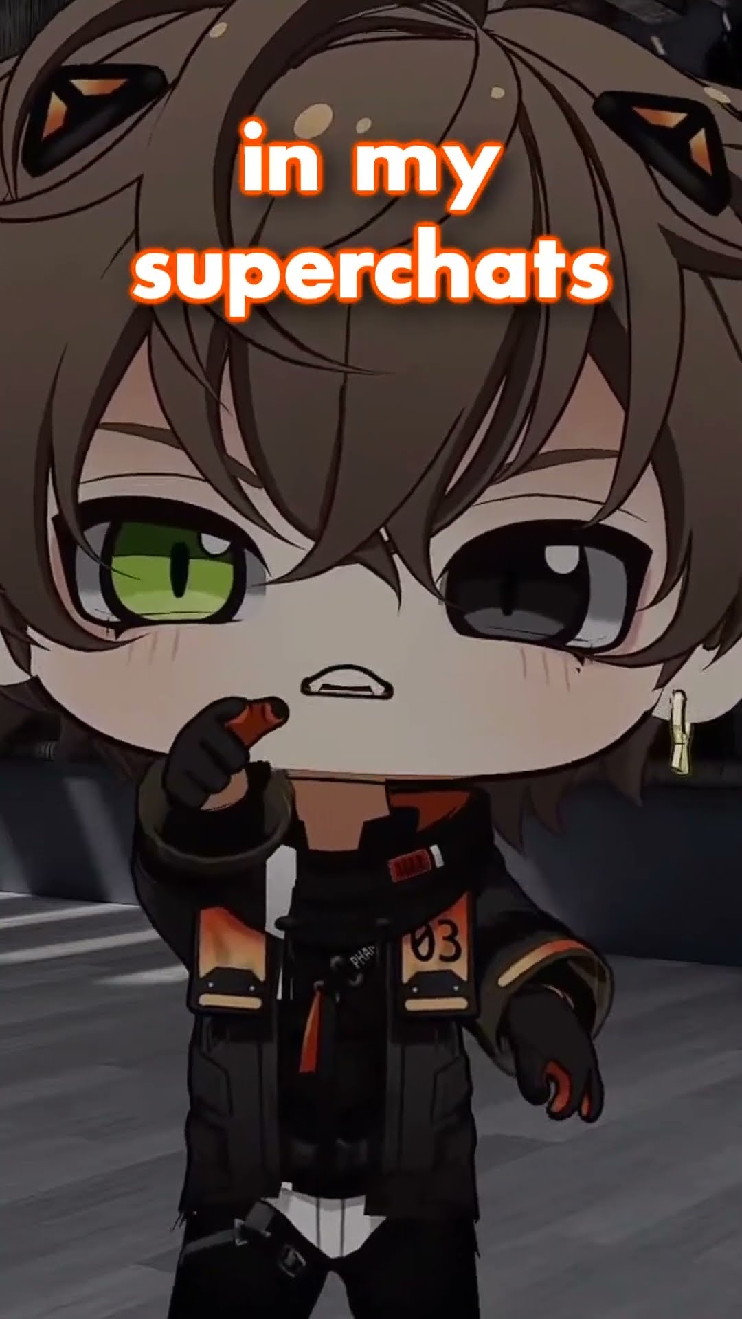 HE'S SO BABY.... #shorts #vtuber #nijisanjien