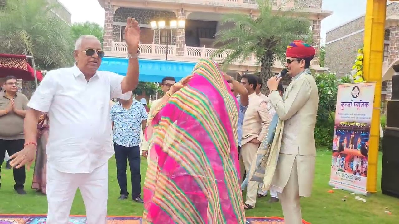 चाँद चढ्यो गिगनार live Performance By Sanjay Mukundgarh || Kurja Music