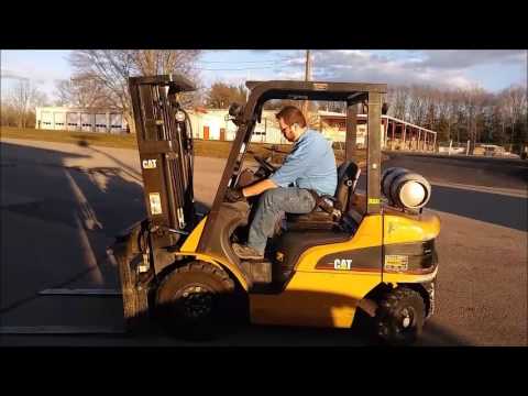 11419 Caterpillar P5000 Forklift Youtube