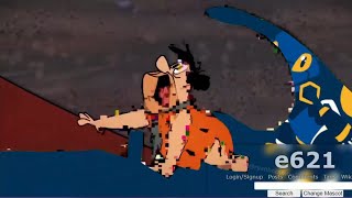 fred flintstone succumbs to his cruel fate
