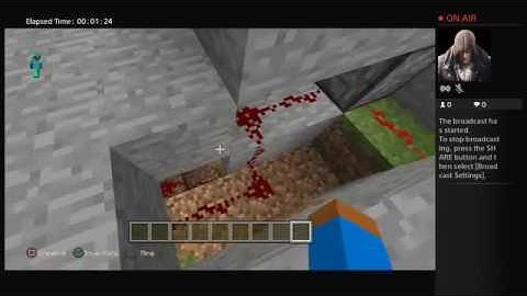 Minecraft PS4 edition hidden underground base