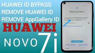 Remove Huawei ID Nova 7i | Huawei Nova 7i Frp Bypass/ Huawei JNY-LX1...