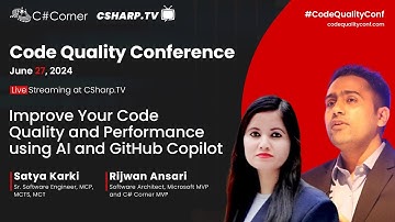 Improve Your Code Quality and Performance using AI and GitHub Copilot