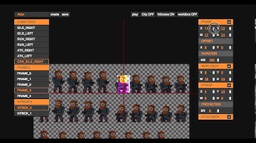 Viking Video Game - Sprite Editor