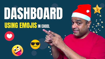 Excellent Dashboard in Excel using Windows Emoji | Christmas 2022 | Vivekananda Sinha | Video 279