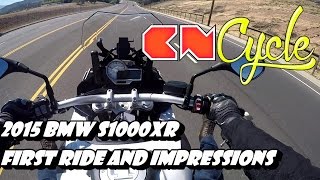 2015 BMW S1000XR || First Ride & Impressions