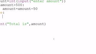 if else in python |python if else statement