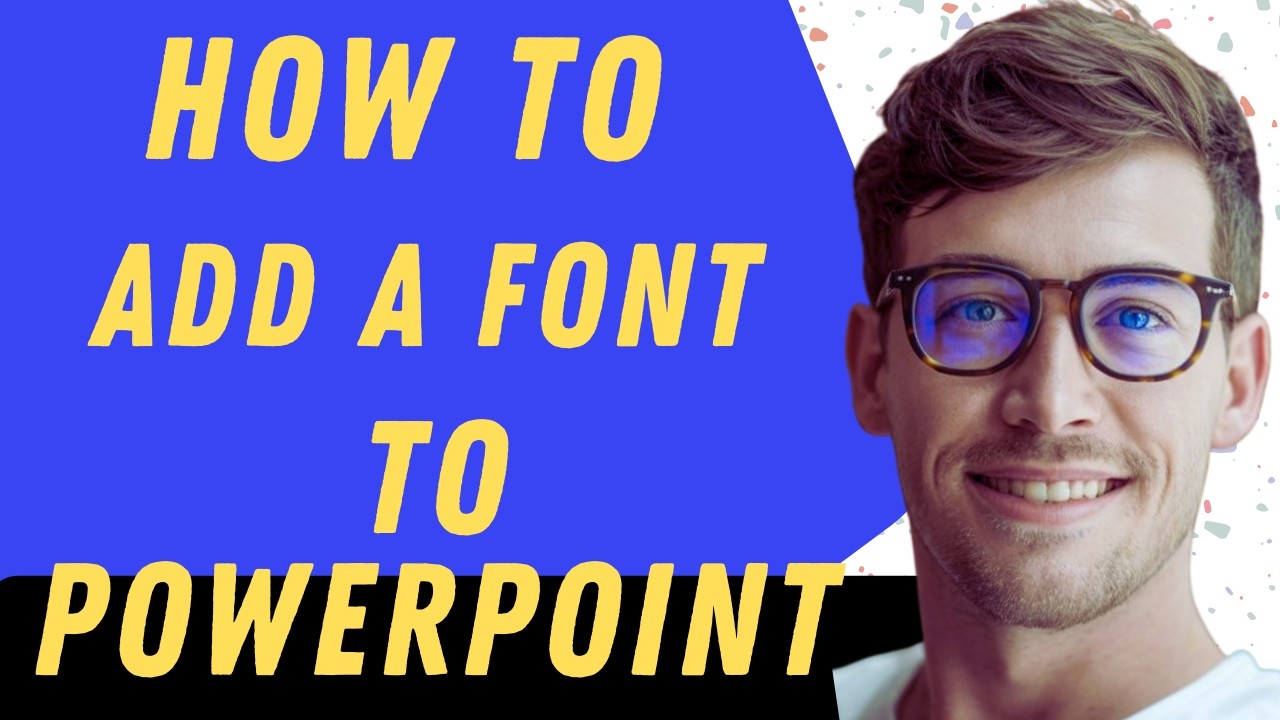 How To Add A Font To PowerPoint - Full Guide - YouTube