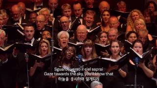 Vignette de la vidéo "Sogno di volare - Cadogan Hall 2016, Eng, kor sub 문명 6 타이틀 OST 자막"