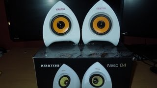 krator n4-20u03 speakers unboxing