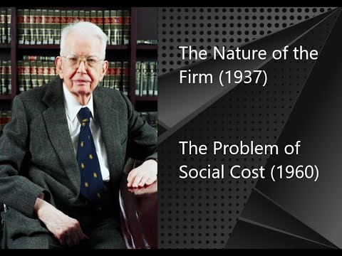 Video: Ronald Coase: biografía y actividades