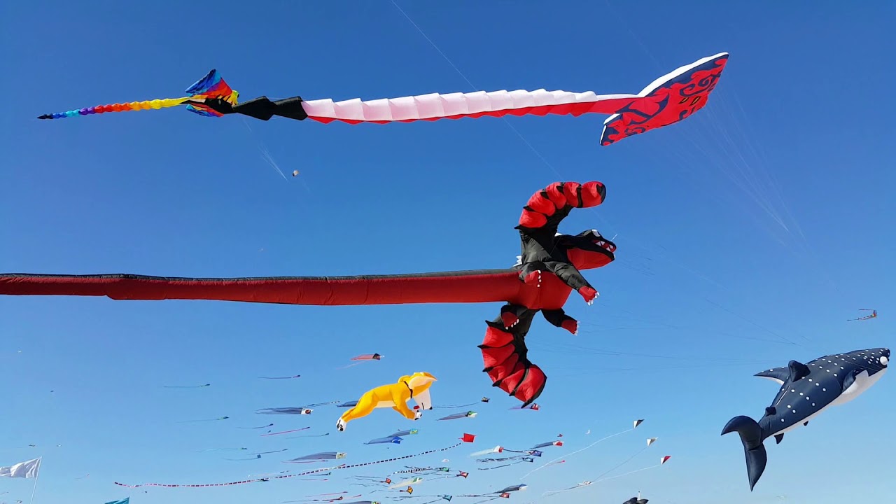 Australia Bondi Beach Kite Festival 2017 HD Video 02 YouTube