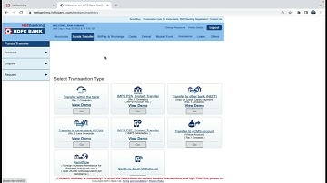 Hdfc online fund transfer limit kaise increase kare || HDFC bank TPT limit increase ||