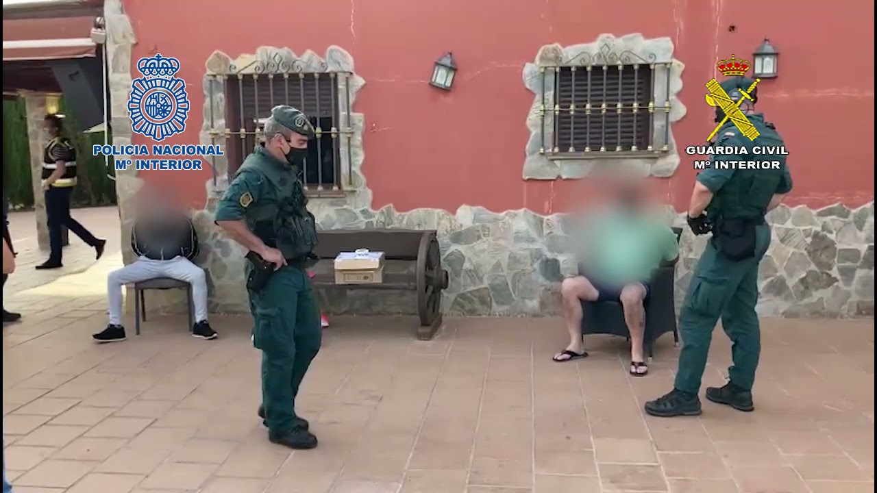 Operación Alcatraz contra el tráfico de cocaína en Málaga