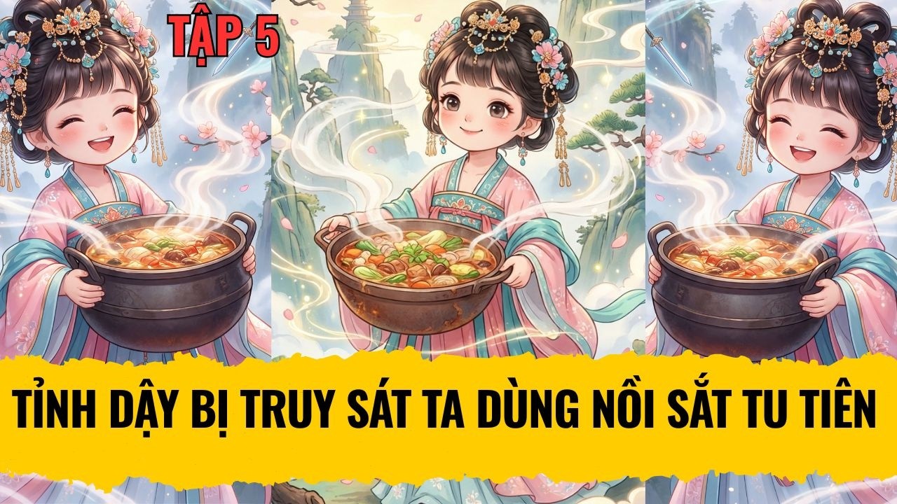 |Tập 5 : Bị Cả Tông Môn  Truy Sát - Ta Dùng Nồi Sắt Tu Tiên| Tu Tiên Hài Hước #truyenaudio #chualanh