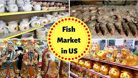அமெரிக்காவில் உள்ள மீன் மார்க்கெட் பார்க்கலாம் வாங்க| Fish market in US |USA VLOG in tamil