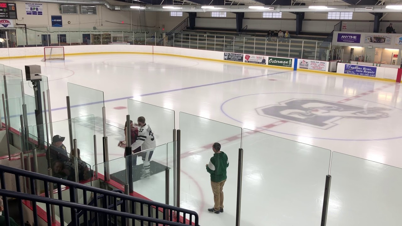 Nichols College Men’s Hockey Senior Night 2/15/20 YouTube