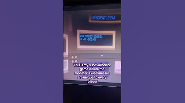 Horror game that