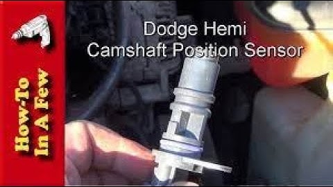 Hemi Crankshaft Sensor Replacement
