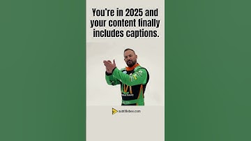 POV: You Finally Add Captions to Your 2025 Content 💃🔥 | Powered by SubtitleBee  #funny #shortsviral