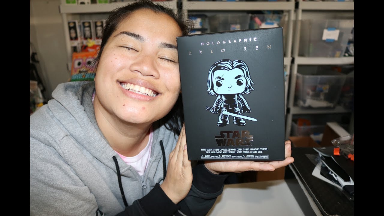 kylo ren holographic pop
