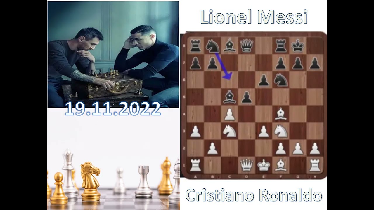 Cristiano Ronaldo vs Lionel Messi In Chess