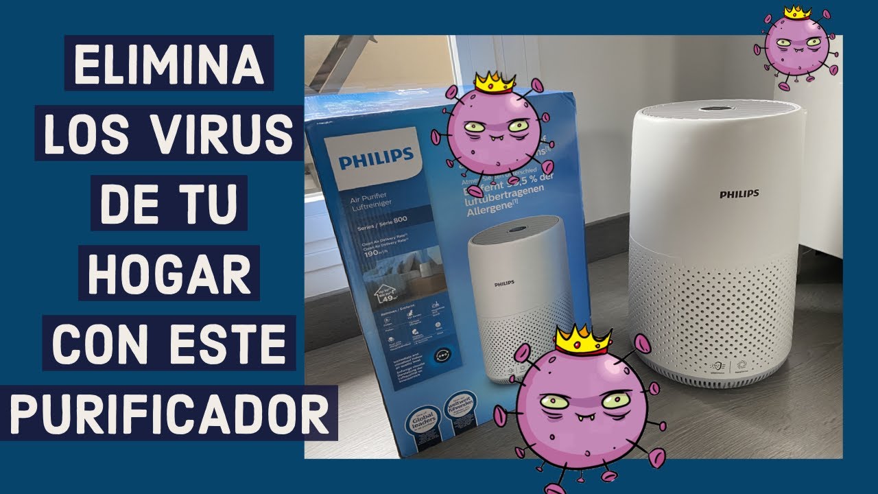 Purificador de aire EL MEJOR PARA ALÉRGICOS Y VIRUS 