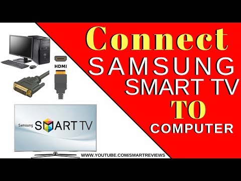 How to connect computer to samsung smart tv - samsung tv hdmi cable not working