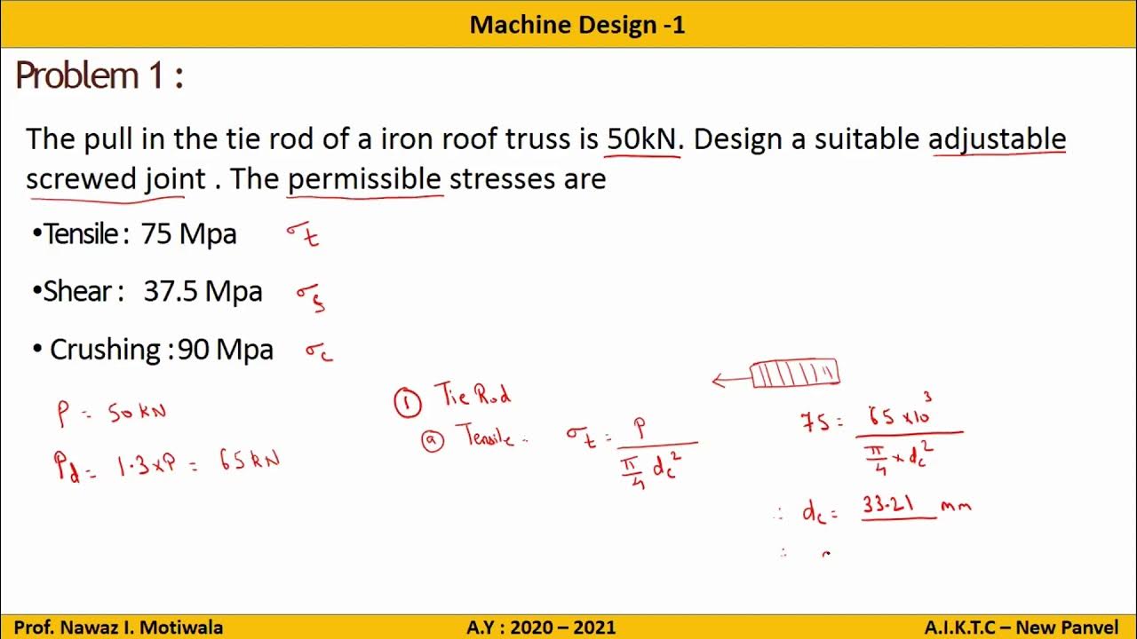 Design of TurnBuckle Part 4 YouTube
