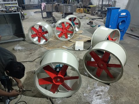 Tube Axial Fan ! Industrial Exhaust