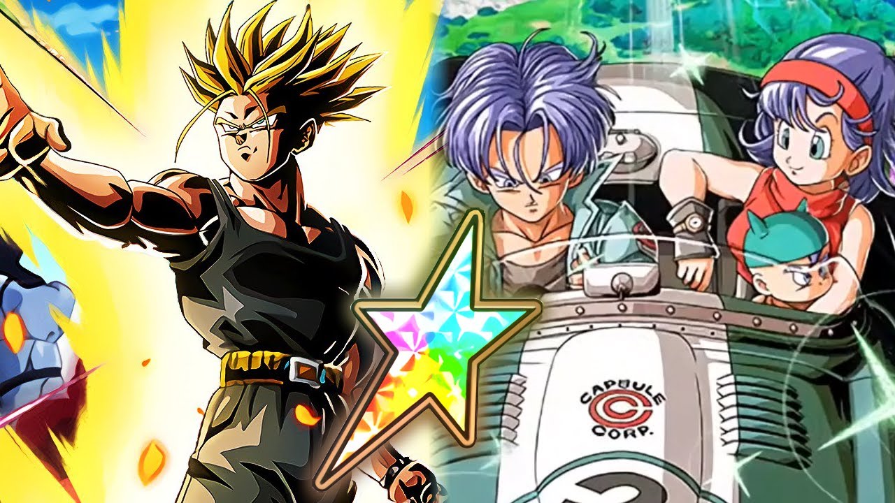 100% F2P STR LR TRUNKS & BULMA & AGL LR SSJ TRUNKS ROTATION! | Dragon Ball Z Dokkan Battle